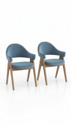 Luxe fauteuilset 10x Stoelgroep Zitkussen Leuning Stoelen Garnituur Hout