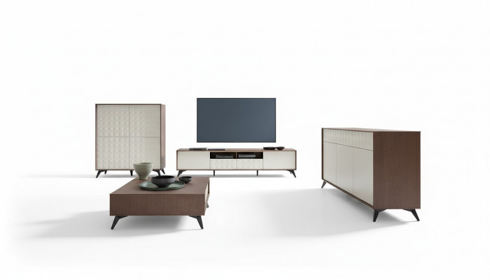 Set Moderne woonkamer dressoir RTV dressoir Woonkamertafel Woonwanden