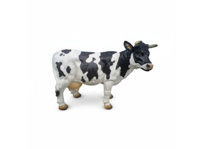 Standbeeld Rund Decoratie Boerderij Decor Tuin Koeien Sculptuur Koe 40cm Nieuw