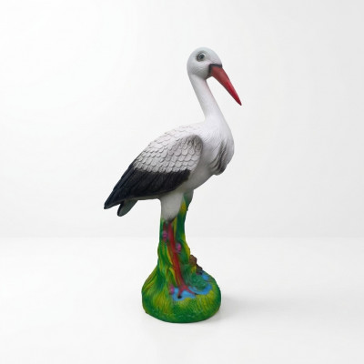 Abstracte ooievaar vogel tuin decoratie beeldhouwwerken sculpturen figuren sculptuur nieuw