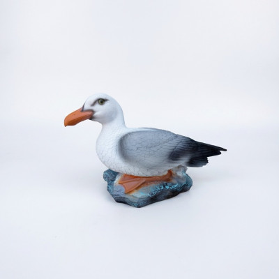 Deko figuur meeuw vogel tuinfiguren sculptuur beelden sculpturen 38 cm nieuw