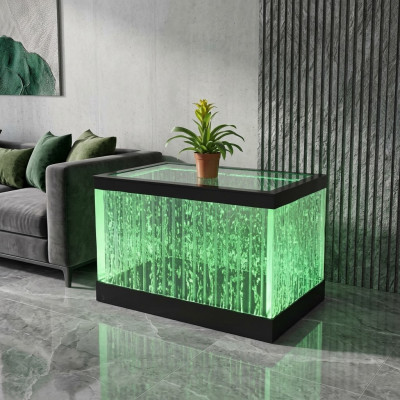 Ontwerp Tafel Salontafel Water zuilen Pilaar Water Bank Tafels LED