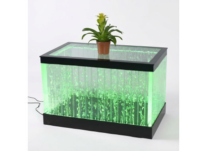 Ontwerp Tafel Salontafel Water zuilen Pilaar Water Bank Tafels LED