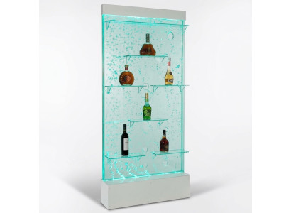Regale Designer Verlicht Led Water Muur Bar Regaal Kolom Toonbank Waterzuilen