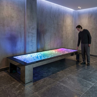Dancefloor Water muren Vloer Water Vloer Pijler Watermuur
