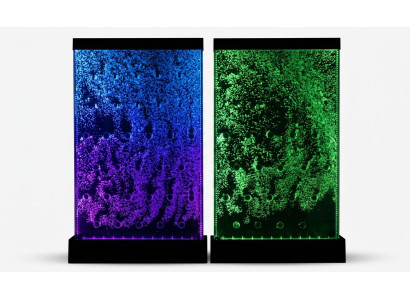 Wandpaneel met waterbellen LED waterval ontwerper watermuur