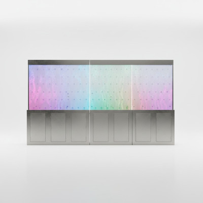 Moderne scheidingswand waterwanden LED-watermuur Verlichte muur
