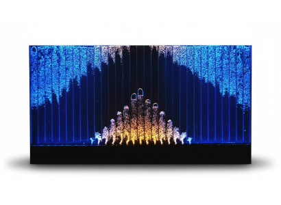 Moderne scheidingswand watermuren LED-watermuur decoratieve verlichte muur