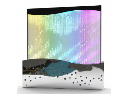 Wandpaneel bellenwater LED watermuur Ontwerper watermuur
