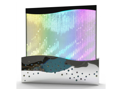 Wandpaneel bellenwater LED watermuur Ontwerper watermuur