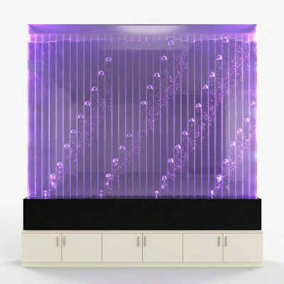 Moderne scheidingswand water Decoratieve wanden LED watermuur Verlichte muur