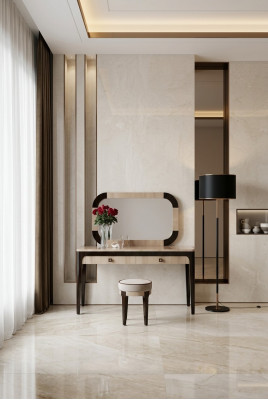 Tafel Moderne Console Spiegel Dressoir Kaptafel Slaapkamer