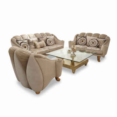 Klassieke bankstel 3+2+1 Barok Rococo Antieke Stijl Bank Couch
