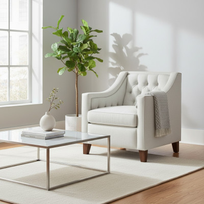 Stoel 8x Eetkamer Gestoffeerde Stoel Tv Lounge Club Stoffen Zit Fauteuil Set