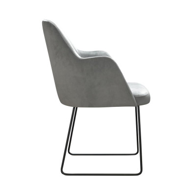 Ontwerpstoel, zitpraktijk eetkamerstoelen, stoftextiel gestoffeerde wachtkantoor.