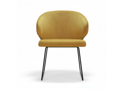 Designstoel zitpraktijk eetzitkamer stoelen textiel stof bekleding wachtkantoor.