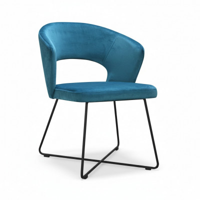 Ontwerpstoel zitting praktijk eetkamerstoelen textiel stof bekleding wachtkamer advocatenkantoor.