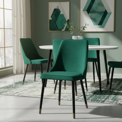 Stoel 8x eetkamer gestoffeerde stoel lounge zit fauteuil set nieuw club textiel