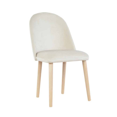 Moderne fauteuil stoel 1x eetkamer tv-lounge zitting gestoffeerde stoel nieuw textiel