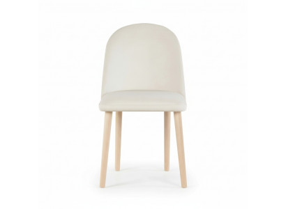 Moderne fauteuil stoel 1x eetkamer tv-lounge zitting gestoffeerde stoel nieuw textiel