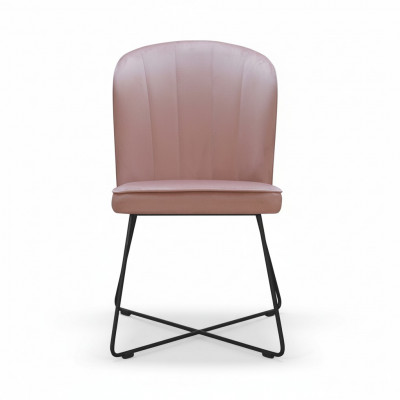 Design stoel zit praktijk eetkamer stoelen textiel stof bekleding wachtkamer kantoor.