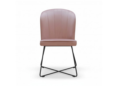 Design stoel zit praktijk eetkamer stoelen textiel stof bekleding wachtkamer kantoor.