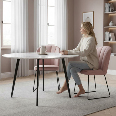 Ontwerpset stoelen 6x stoelenset stoel eetkamer Nieuwe groep fauteuil
