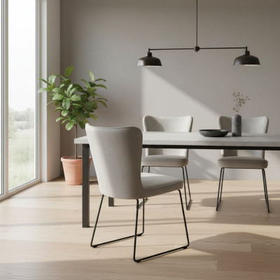 Stoel 6x Eetkamer Gestoffeerde Stoel TV Club Stoel Set Nieuw Lounge