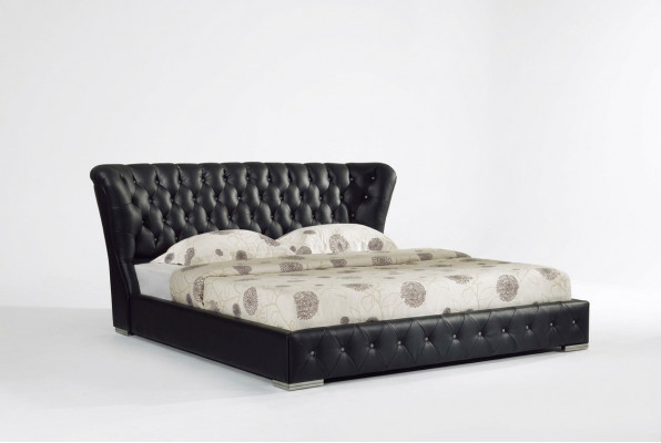 Boxspringbed Designer gestoffeerd bed Beddenhotel Chesterfield hotelbed