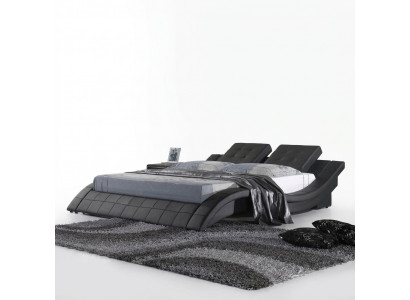 Tweepersoonsbed Ontwerper Bed Huwelijksbed Gestoffeerd Bed Slaapkamer Lederen Bed Nieuw