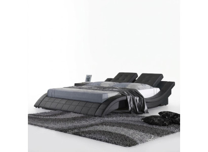Tweepersoonsbed Ontwerper Bed Huwelijksbed Gestoffeerd Bed Slaapkamer Lederen Bed Nieuw