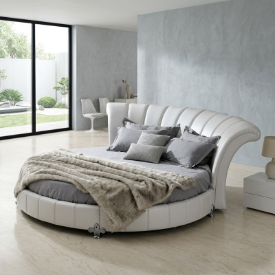 Rond bed Chesterfield ontwerp Bedden Gestoffeerd rond bed Polster_ronde