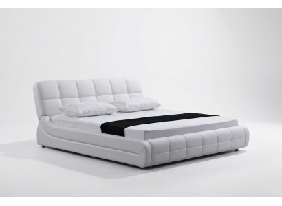 Modern bedden gewatteerde dubbele huwelijks luxe leren designer