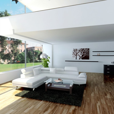 Woonlandschap hoekbank L-vorm bank hoekbank bank sofa set