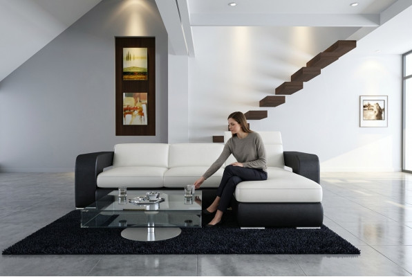 Hoekbank Hoekbank L-vorm Bank Hoekbank Set Bekleding Decoratieve Bank