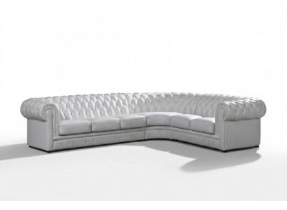 Leren bank hoekbank bank Chesterfield beklede hoekbank bank bankstellen
