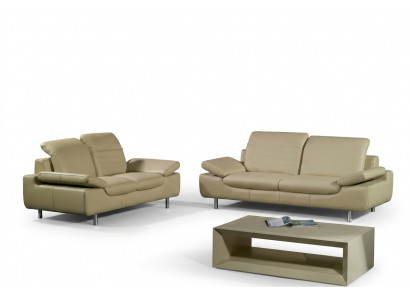 Sofa set Bank Bank Leren bank Zithoeksets Banken 3 1 Zitplaats