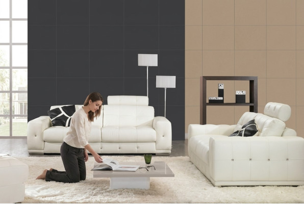 Ontwerp Bankstellen Bekleding Leer 3-zits Bankstellen Bankstel Bankstel Set