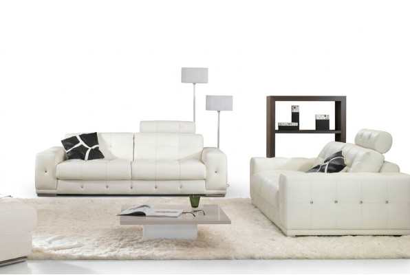 Ontwerp Bankstellen Bekleding Leer 3-zits Bankstellen Bankstel Bankstel Set