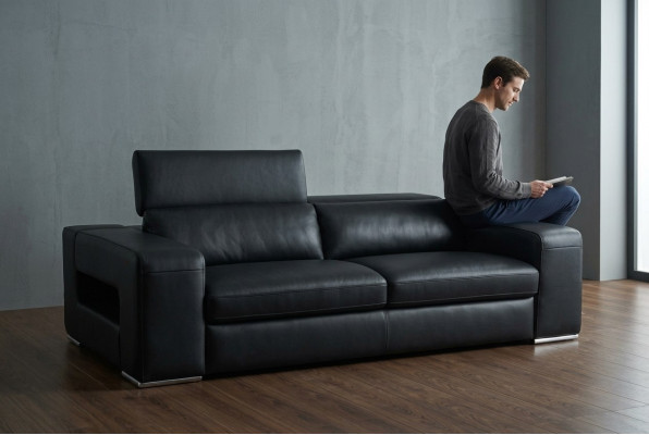 Sofaset Ontwerp Bankstellen Banken Bekleding Leer 3-Zits Setten