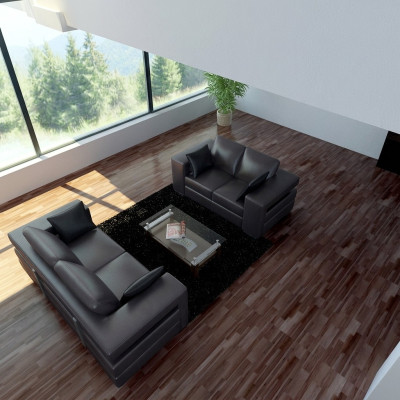 Ontwerp Bankstellen Bankstellen Bekleding 3-zits Bankstel Bankstel Set Leder