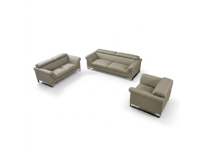 Bankstel leren bank bank bank bank bank bank bank 3-delig fauteuil