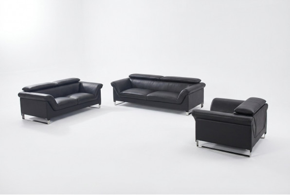 Ontwerp Bankstellen Banken Bekleding 3-zitsbank Bankstel Sets Leder