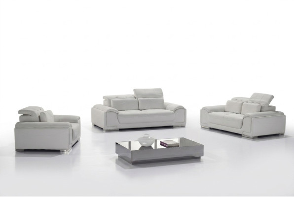 Sofagarnituur Ontwerp Banken Bankstellen Bekleding 3-zits Bankstel Set Leer