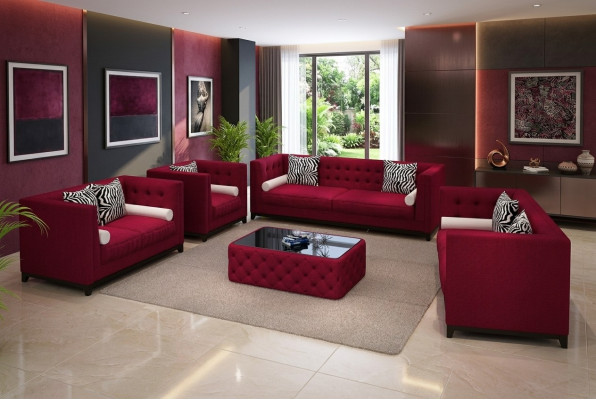 Sofaset leren bank bankbank bankbank zitbank set stoffering bank 3-delige fauteuil