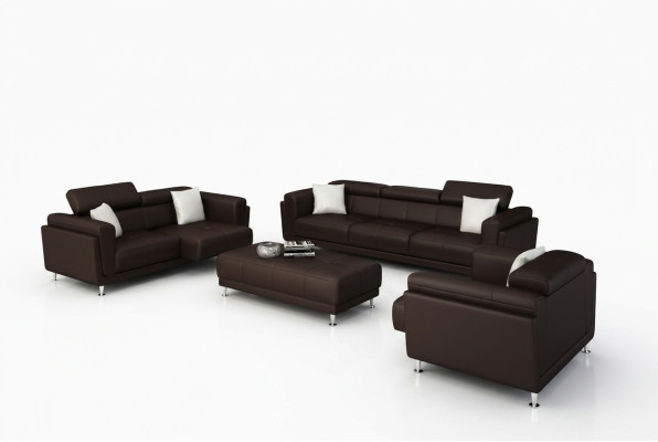Ontwerp Bankstellen Banken Bekleding 321 Zitsbank Bankstel Sets Leren Bank