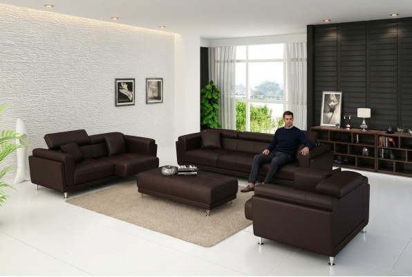 Garnituren Design Banken Banken Bekleding 32 Zits Bankstel Set Leren Bank