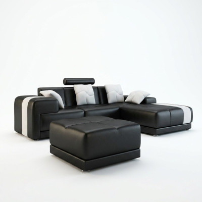 Hoekbank Hoekgarnituur L-vormig Sofa Hoeksofa Garnituur Decoratieve Stoffen Bank