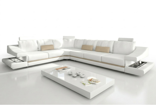 Leren bank hoekbank bank ontwerper gestoffeerde hoekbank bank banken sofa's.