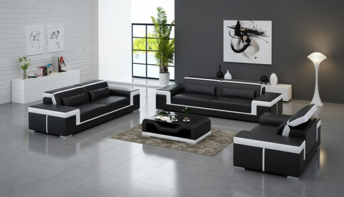 Stoelbanken Bank Modern Luxe Bankstelsel 3+2+1 Zits Set Ontwerp Bank Nieuw